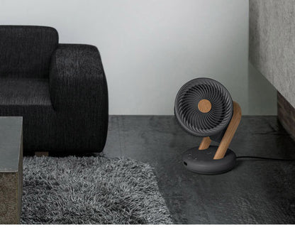 WOOD STYLE 3D スイングサーキュレーター360 送風 スリーアップ 3段階切替 空気循環 扇風機 木目 おしゃれ デザイン かわいい インテリア 家電 シンプル CF-T2307 THREEUP