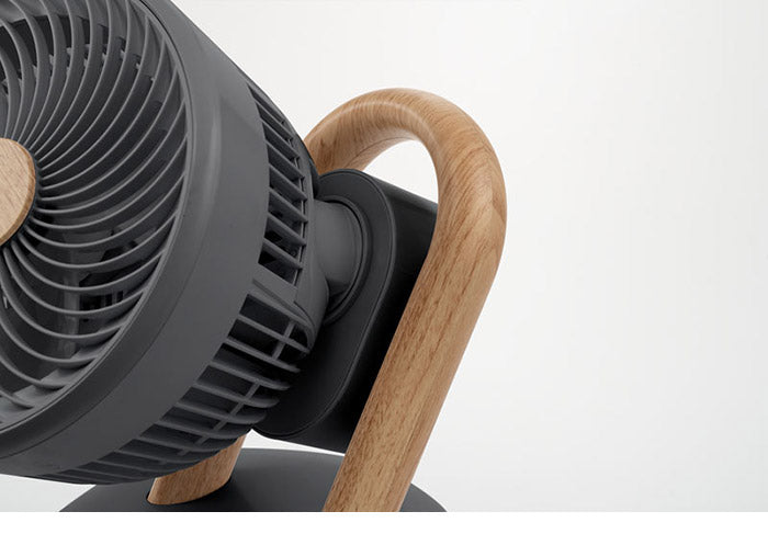 WOOD STYLE 3D スイングサーキュレーター360 送風 スリーアップ 3段階切替 空気循環 扇風機 木目 おしゃれ デザイン かわいい インテリア 家電 シンプル CF-T2307 THREEUP