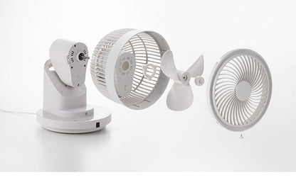 節電センサー付 DC サーキュレーター 360 3Dスイング スリーアップ 空気循環 扇風機 おしゃれ デザイン かわいい インテリア 家電 シンプル THREEUP