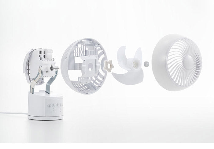 ウォッシャブル ACサーキュレーター CF-T2356 ホワイト サーキュレーター 空気循環 扇風機 おしゃれ デザイン かわいい シンプル スリーアップ THREEUP