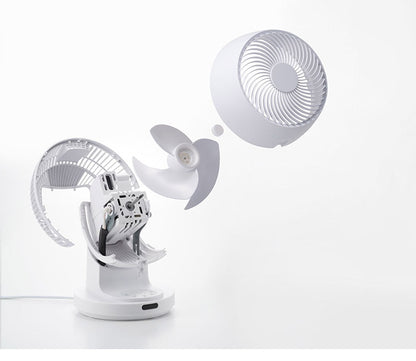 ACターボ サーキュレーター ホワイト CF-T2358 スリーアップ 空気循環 扇風機 おしゃれ デザイン かわいい シンプル THREEUP