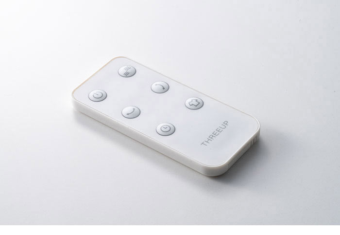 DCターボ サーキュレーター 液晶付 ホワイト ブラック CF-T2359 空気循環 扇風機 おしゃれ デザイン かわいい シンプル スリーアップ THREEUP