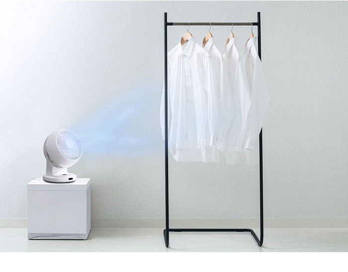 DCターボ サーキュレーター 液晶付 ホワイト ブラック CF-T2359 空気循環 扇風機 おしゃれ デザイン かわいい シンプル スリーアップ THREEUP