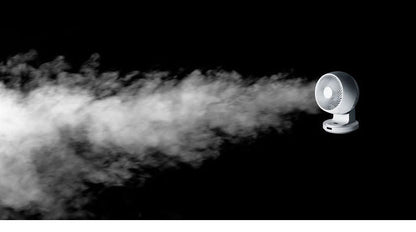 DCターボ サーキュレーター 液晶付 ホワイト ブラック CF-T2359 空気循環 扇風機 おしゃれ デザイン かわいい シンプル スリーアップ THREEUP