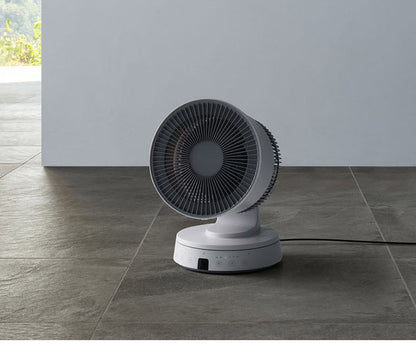 W節電センサー付 ムービングサーキュレーター CF-T2380 ホワイト 空気循環 扇風機 おしゃれ デザイン かわいい シンプル スリーアップ THREEUP