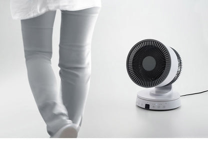 W節電センサー付 ムービングサーキュレーター CF-T2380 ホワイト 空気循環 扇風機 おしゃれ デザイン かわいい シンプル スリーアップ THREEUP
