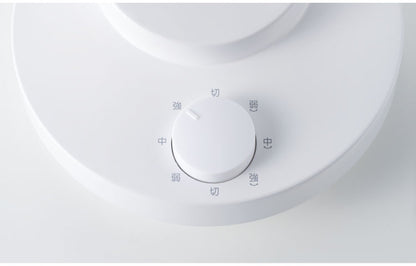 THREEUP 首振り機能付サーキュレーター AC 左右60度 自動 上下90度 14畳程度 ホワイト ブラック ガード分解 CF-T2490 首振り サーキュレーター 左右首振り コンパクト 小型 水洗い 送風