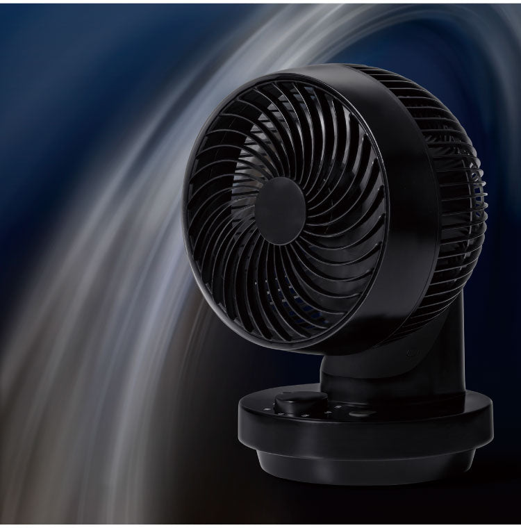 THREEUP 3Dスイングターボサーキュレーター360 AC 360度 左右60度 自動 16畳程度 ホワイト ブラック ガード分解 CF-T2491 サーキュレーター コンパクト 小型 水洗い 送風 送風機 扇風機 白 黒