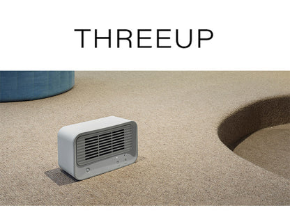 人感センサー付きミニセラミックヒーター ヒーター コンパクト 暖房器具 暖房家電 ミニヒーター 卓上 オフィス 人感センサー 自動オフタイマー おしゃれ 安全装置付き THREEUP スリーアップ CH-T2232