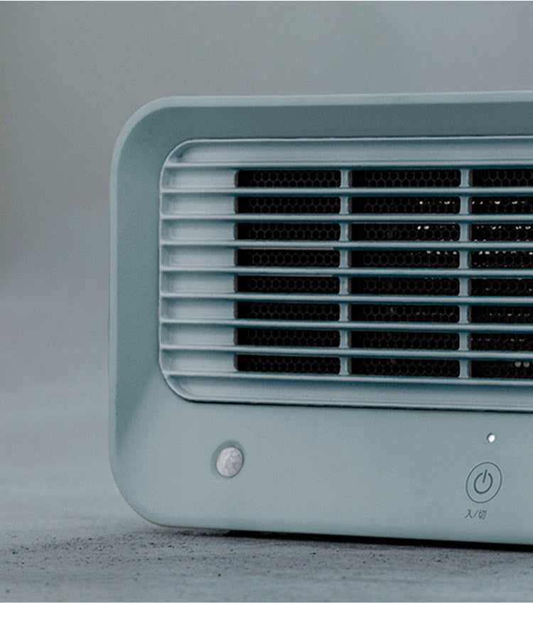 人感センサー付きミニセラミックヒーター ヒーター コンパクト 暖房器具 暖房家電 ミニヒーター 卓上 オフィス 人感センサー 自動オフタイマー おしゃれ 安全装置付き THREEUP スリーアップ CH-T2232