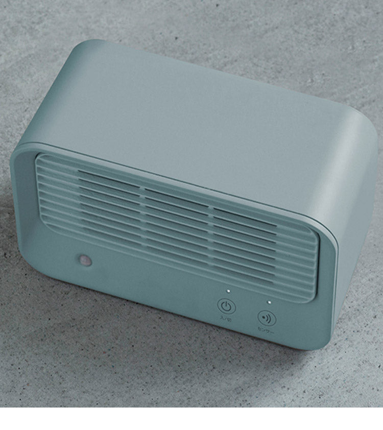 人感センサー付きミニセラミックヒーター ヒーター コンパクト 暖房器具 暖房家電 ミニヒーター 卓上 オフィス 人感センサー 自動オフタイマー おしゃれ 安全装置付き THREEUP スリーアップ CH-T2232