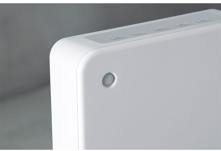 人感センサー付大風量セラミックヒータ マキシムヒート ホワイト グレー CH-T2260 乾燥を防ぐ 人感 室温 センサー 送風 暖房 風量2段階切替 電気ストーブ スリーアップ THREEUP