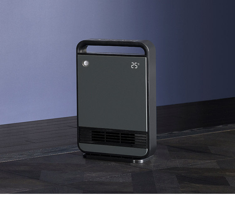 大風量セラミックヒーター 節電 節約 おしゃれ 室温センサー付 パワフル コンパクト LEDディスプレイ 簡単操作 暖房 ヒーター 電気ヒーター スリーアップ THREEUP CH-T2378