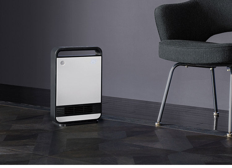 大風量セラミックヒーター 節電 節約 おしゃれ 室温センサー付 パワフル コンパクト LEDディスプレイ 簡単操作 暖房 ヒーター 電気ヒーター スリーアップ THREEUP CH-T2378