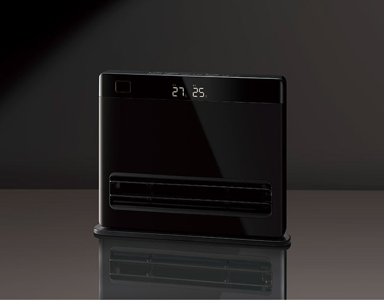 パネルセラミックヒーター グランヒート 1200W 600W 節電 おしゃれ 暖房 オートルーバー付 大風量 節電センサー ワイド 大型LEDディスプレイ 電気ヒーター THREEUP スリーアップ CH-T2383