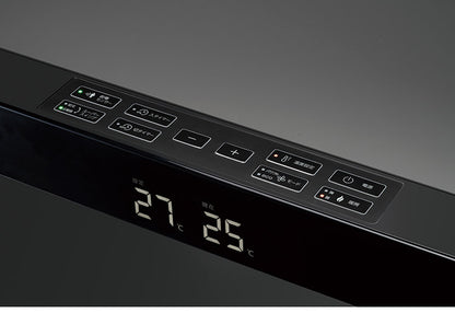 パネルセラミックヒーター グランヒート 1200W 600W 節電 おしゃれ 暖房 オートルーバー付 大風量 節電センサー ワイド 大型LEDディスプレイ 電気ヒーター THREEUP スリーアップ CH-T2383