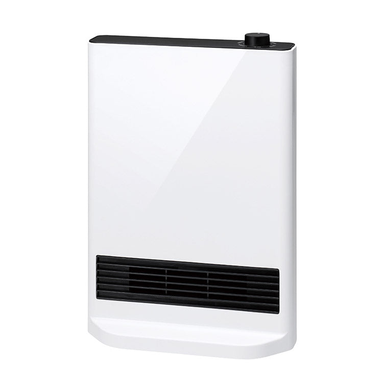 スリムセラミックヒーター 1200W 600W おしゃれ 首振り機能付 節電 暖房 大風量 ダイヤル式 簡単操作 リビング 脱衣所 キッチン 書斎 パーソナル空間 電気ヒーター THREEUP スリーアップ CH-T2386