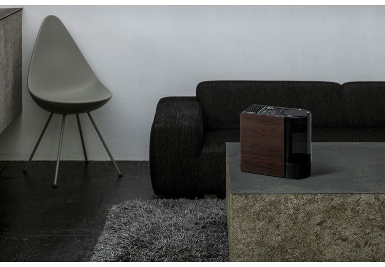 気化式 加湿器 5L 大容量 上部給水 リモコン付 グランリュクス CL-T2269 木目 抗菌 最大500ml/h 5.0L 14畳適応 静音 ハイブリッド式 スリーアップ THREEUP