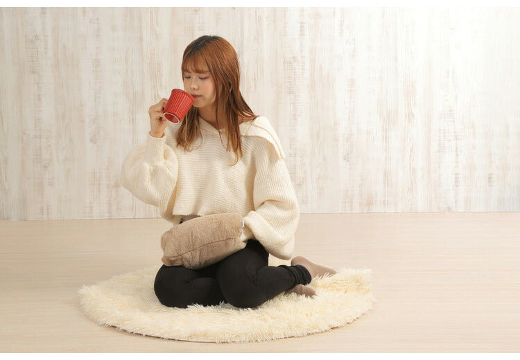 蓄熱式湯たんぽ mofca モフカ 湯たんぽ 蓄熱式 暖房器具 電気湯たんぽ クワッズ QUADS 温度ヒューズ サーモスタット 冷え性 節電 コードレス お湯交換不要 乾燥 繰り返し使える QS330