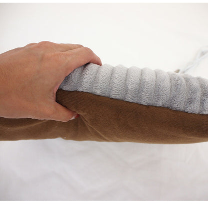 足ポカクッション USB 足入れ クッション シープボア ファー あったかグッズ オフィス デスク 足元 寒さ対策 足 温める 足ぽか 冬 暖かい フットクッション フットウォーマー 温かい 防寒 冷え