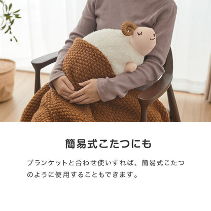 湯たんぽ 充電式 フットウォーマー かわいい nuku2 ぬくぬく EWT-2147 蓄熱式 省エネ エコ 節電 ウォーマー フット 脚 足 温め 電気湯たんぽ 繰り返し使える プレゼント スリーアップ EWT-2047