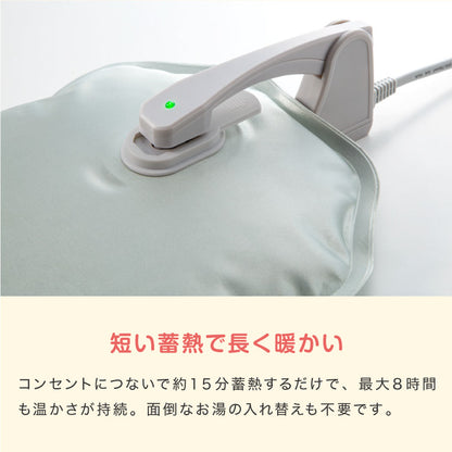 蓄熱式湯たんぽ ぬくぬく ネコ 充電式 電気湯たんぽ カバー付 コードレス 繰り返し エコ 節電 省エネ ねこ 動物 もこもこ 暖房 冷え性 洗濯可 かわいい ギフト プレゼント スリーアップ EWT2328
