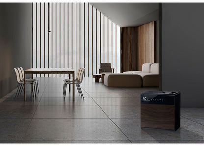 気化式 加湿器 7L 大容量 上部給水 リモコン付 グランリュクス GX-T2267 木目 抗菌 最大1500ml/h 静音 LEDディスプレイ 42畳適応 ハイブリッド式 スリーアップ THREEUP