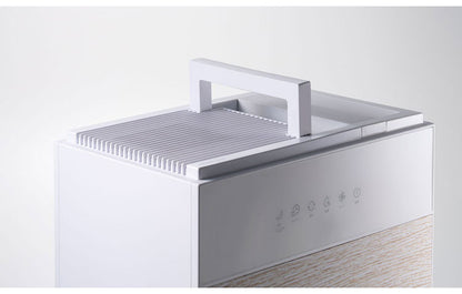 気化式 加湿器 7L 大容量 上部給水 リモコン付 グランリュクス GX-T2267 木目 抗菌 最大1500ml/h 静音 LEDディスプレイ 42畳適応 ハイブリッド式 スリーアップ THREEUP