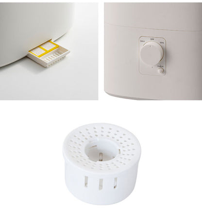 上部給水加湿機 ウッドモイスト 4L 最大10畳 ハイブリッド式 超音波式兼用 無段階調節 アロマトレイ 抗菌カートリッジ 空焚き 北欧風 おしゃれ ギフト プレゼント THREEUP