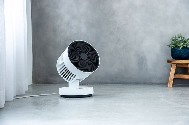 イオニシモ搭載 衣類乾燥機能付 サーキュレーター ヒート&クール HC-T1907 ホワイト スリーアップ 扇風機 冷風扇