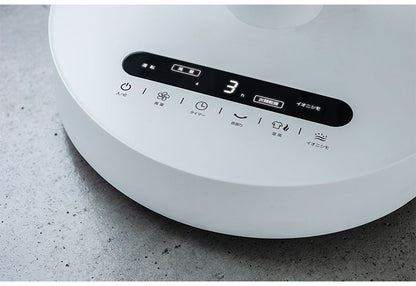 イオニシモ搭載 衣類乾燥機能付 サーキュレーター ヒート&クール HC-T1907 ホワイト スリーアップ 扇風機 冷風扇