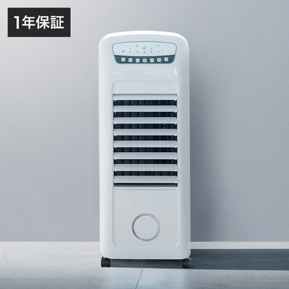 加湿機能付 温冷風扇 ヒート&クール HC-T2302 スリーアップ 冷風 温風 扇風機 送風機 冷風機 温風機 涼しい ひんやり 夏 ホワイト シンプル