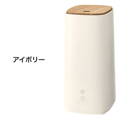 上部給水加湿機 ウッドモイスト 2L 最大6畳 超音波式 3段階 静音 コンパクト スリム 水位感知センサー 北欧風 おしゃれ ギフト プレゼント THREEUP スリーアップ HF-T2580