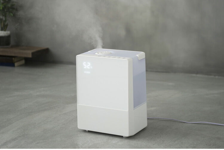 ハイブリッド加湿器 スクエアミスト 5.2L HFT-1725WH スリーアップ 超音波 スチーム ハイブリッド式 湿度コントロール機能付 リモコン付 オフタイマー 加湿器(代引不可)