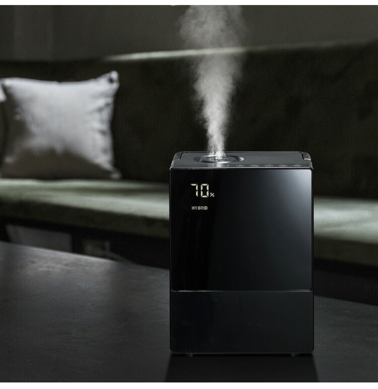 ハイブリッド加湿器 スクエアミスト 5.2L HFT-1725WH スリーアップ 超音波 スチーム ハイブリッド式 湿度コントロール機能付 リモコン付 オフタイマー 加湿器(代引不可)