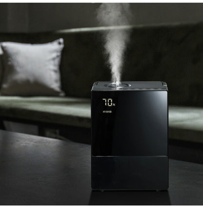ハイブリッド加湿器 スクエアミスト 5.2L HFT-1725WH スリーアップ 超音波 スチーム ハイブリッド式 湿度コントロール機能付 リモコン付 オフタイマー 加湿器(代引不可)