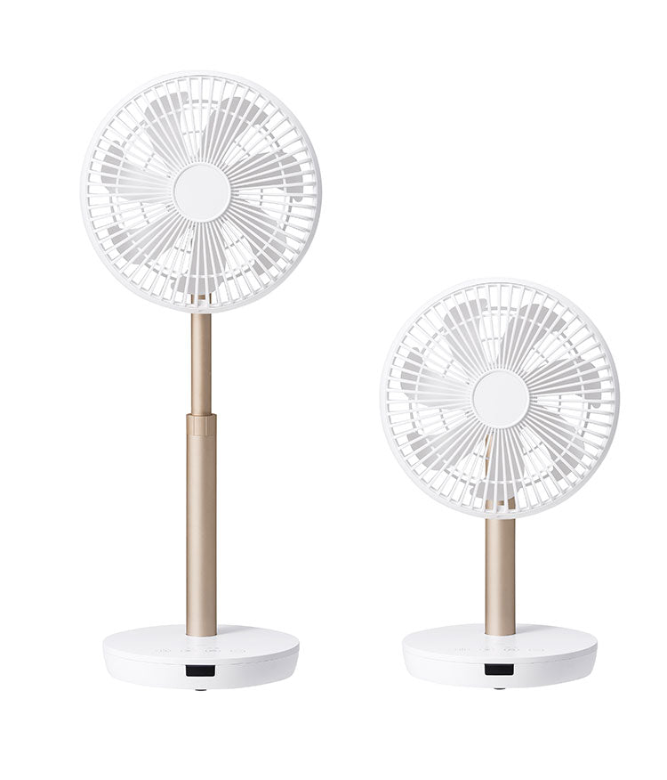 スリーアップ 充電式スマートデザインファン サーキュレーター 首振り リモコン 部屋干し 回転 扇風機 涼しい THREEUP LF-T2122