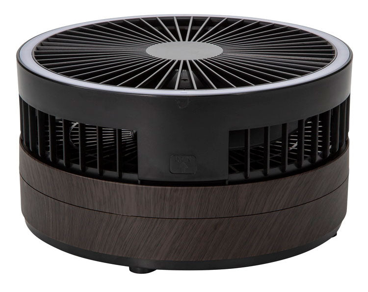 充電式 LED マルチフォールディングファン 扇風機 折りたたみ LEDライト 伸縮自在 USB充電 コードレス 自動首振り 左右 ライト タッチパネル操作 伸縮式 送風機 スリーアップ THREEUP LF-T2504