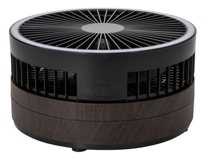 充電式 LED マルチフォールディングファン 扇風機 折りたたみ LEDライト 伸縮自在 USB充電 コードレス 自動首振り 左右 ライト タッチパネル操作 伸縮式 送風機 スリーアップ THREEUP LF-T2504