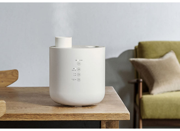 上部給水式 フタをしたまま スチーム加湿器 2.5L フォグチムニー ST-T2140 ホワイト スリーアップ 上部給水 スチーム式 加湿器 最大加湿量350ml オフタイマー(代引不可)