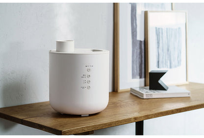 上部給水式 フタをしたまま スチーム加湿器 2.5L フォグチムニー ST-T2140 ホワイト スリーアップ 上部給水 スチーム式 加湿器 最大加湿量350ml オフタイマー(代引不可)