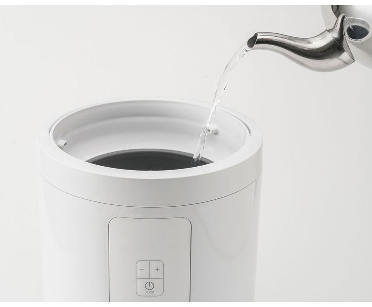 スチーム加湿器 スチームポット 3L 上部給水 スチーム式 最大600ml/h フッ素加工タンク 湿度設定 LED 多機能 チャイルドロック スリーアップ THREEUP ST-T2370