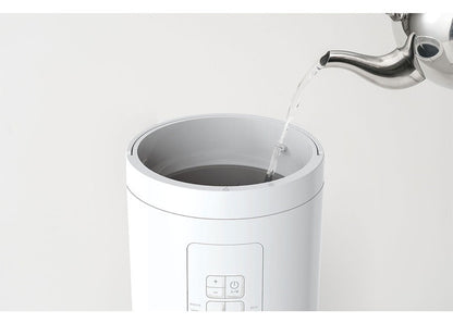 多機能スチーム加湿器 スチームポット 2L 最大11畳 ポット加湿器 スチーム式 タイマー 湿度設定 おしゃれ 大容量 ギフト プレゼント THREEUP