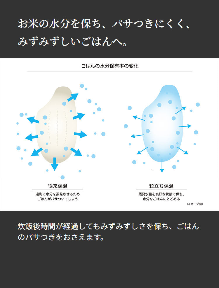 タイガー 炊飯器 5.5合 圧力IHジャー炊飯器 炊飯ジャー 炊きたて 冷凍ご飯 一人暮らし 新生活 キッチン家電 JRI-B100 圧力 ごはん 炊飯 お米 IH TIGER