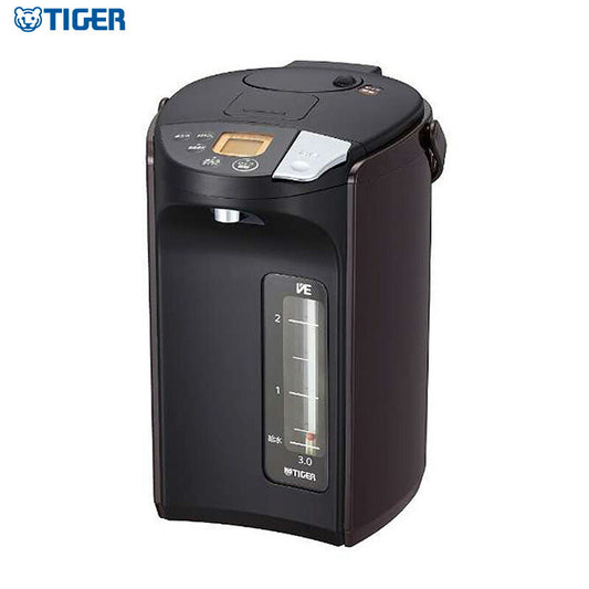 タイガー魔法瓶 蒸気レス VE電気まほうびん 3.0L PIS-A300T ブラウン とく子さん 電気ポット 電動ポット