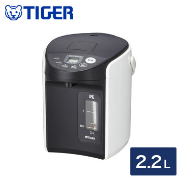 タイガー魔法瓶 VE電気まほうびん とく子さん 2.2L PIQ-A220 W ホワイト
