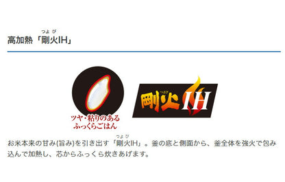 タイガー魔法瓶 圧力IH炊飯ジャー 5.5合炊き JPC-A102-WE アーバンホワイト 炊きたて 炊飯器