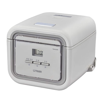 タイガー魔法瓶 マイコン炊飯ジャー 3合炊きJAJ-G550HA アッシュグレー 炊きたて tacook タクック 炊飯器 コンパクト 一人暮らし