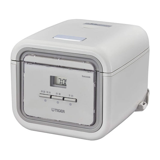 タイガー魔法瓶 マイコン炊飯ジャー 3合炊きJAJ-G550HA アッシュグレー 炊きたて tacook タクック 炊飯器 コンパクト 一人暮らし
