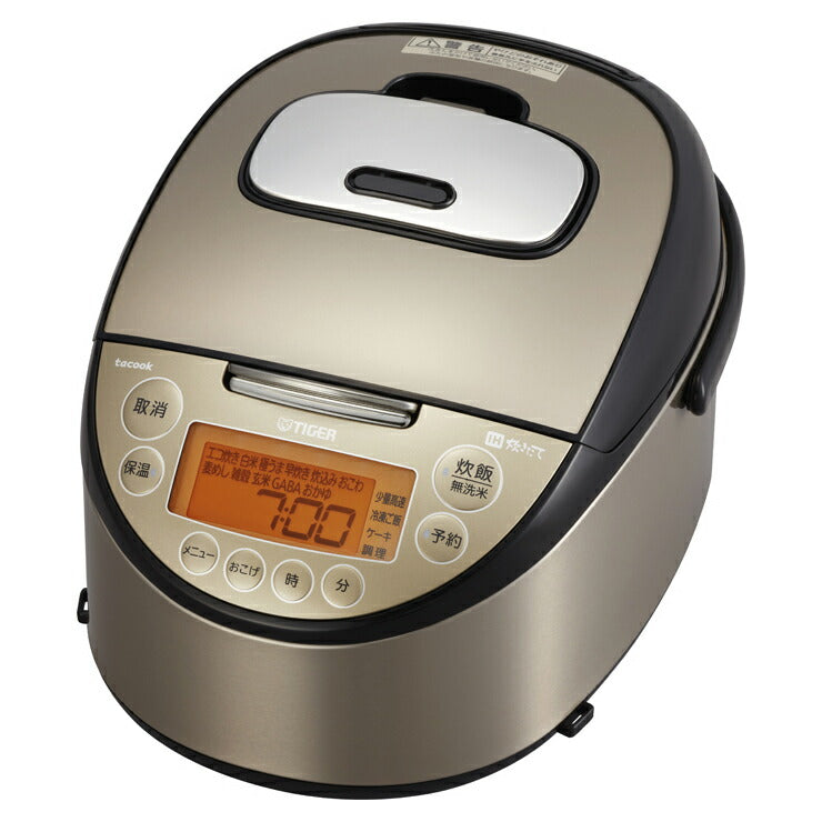 タイガー魔法瓶 IH炊飯ジャー 炊きたて 1升炊き JKT-L180TP パールブラウン tacook タクック 炊飯ジャー